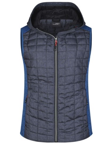 DAI-JN767-Ladies Knitted Hybrid Vest